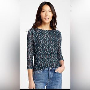 Simons floral top, size small